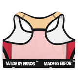 Made By Error Logo Sports Bra