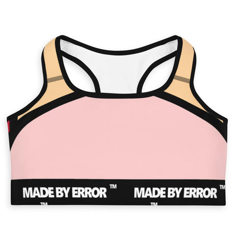 Made By Error Logo Sports Bra