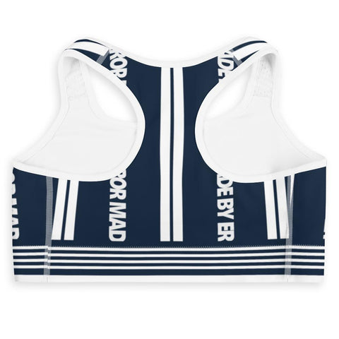 Made By Error Logo Sports Bra