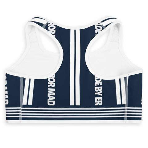 Made By Error Logo Sports Bra