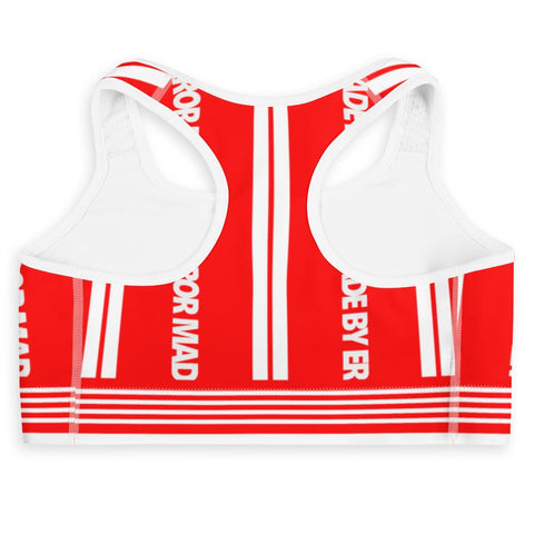 Made By Error Logo Sports Bra