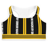 Made By Error Logo Sports Bra